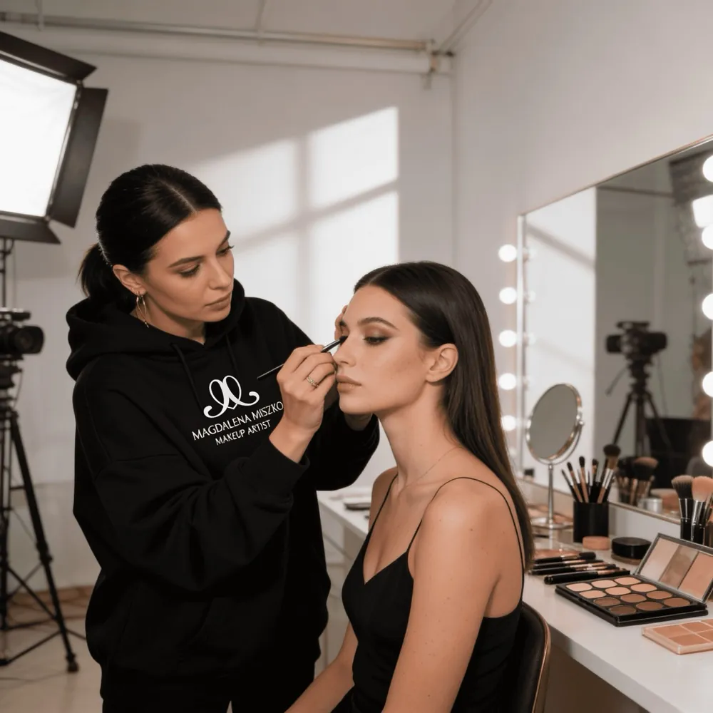 Makieta identyfikacji wizualnej Make Up Artist