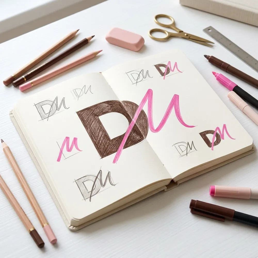 Logo and brand identity design service in Aberdeen by Design by Maria