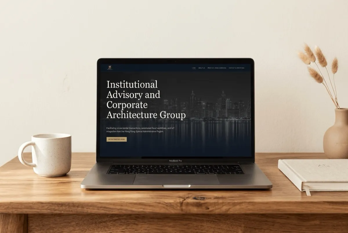 Dragon Rock Group website design preview